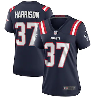 womens nike rodney harrison navy new england patriots game 